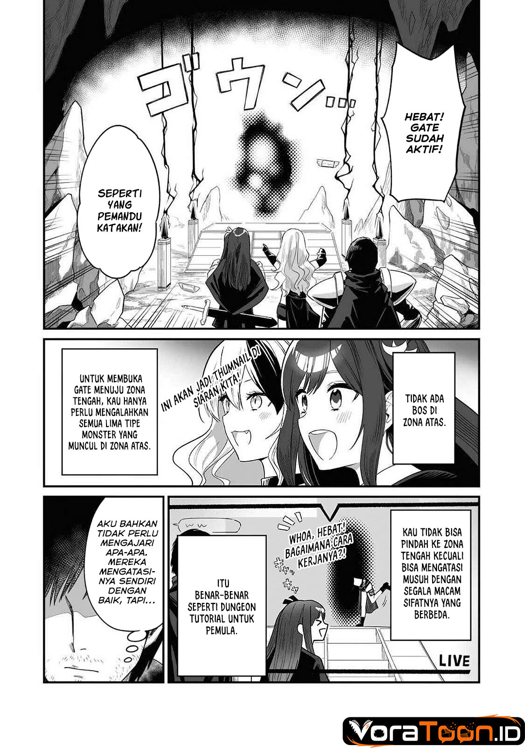 Halaman 4 dari Saenai Ossan, Jitsu wa Saikyou Chapter 6