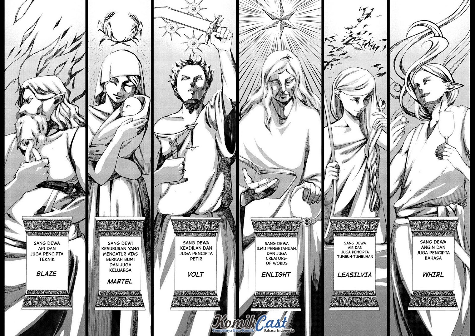 Halaman 33 dari Saihate no Paladin Chapter 1