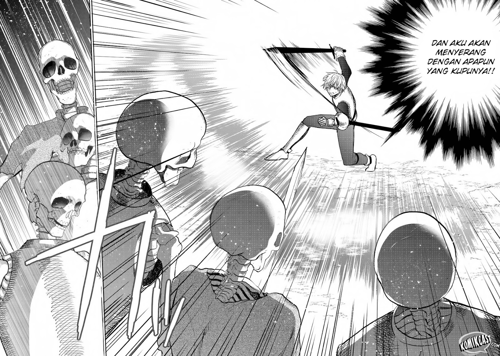 Halaman 34 dari Saihate no Paladin Chapter 11
