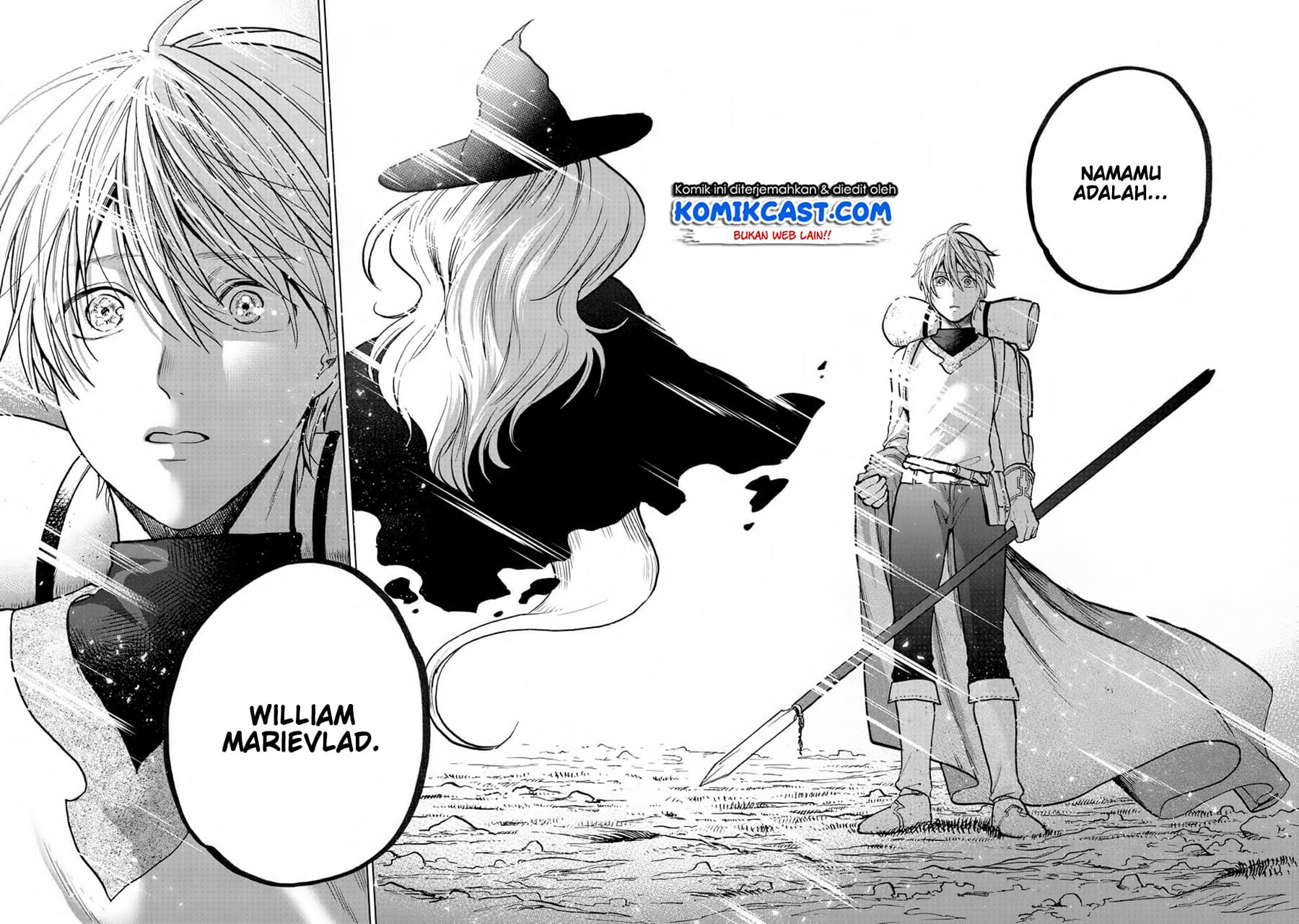Halaman 21 dari Saihate no Paladin Chapter 14