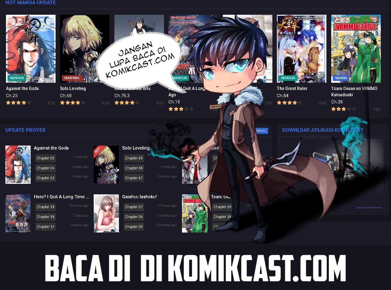 Halaman 46 dari Saihate no Paladin Chapter 16