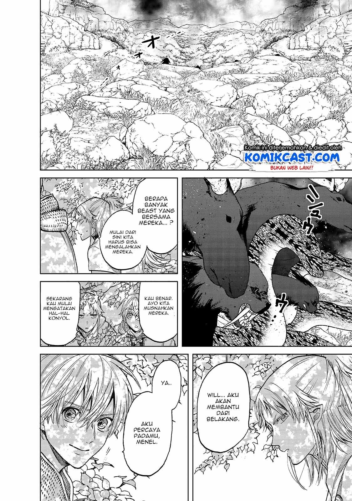 Halaman 25 dari Saihate no Paladin Chapter 25