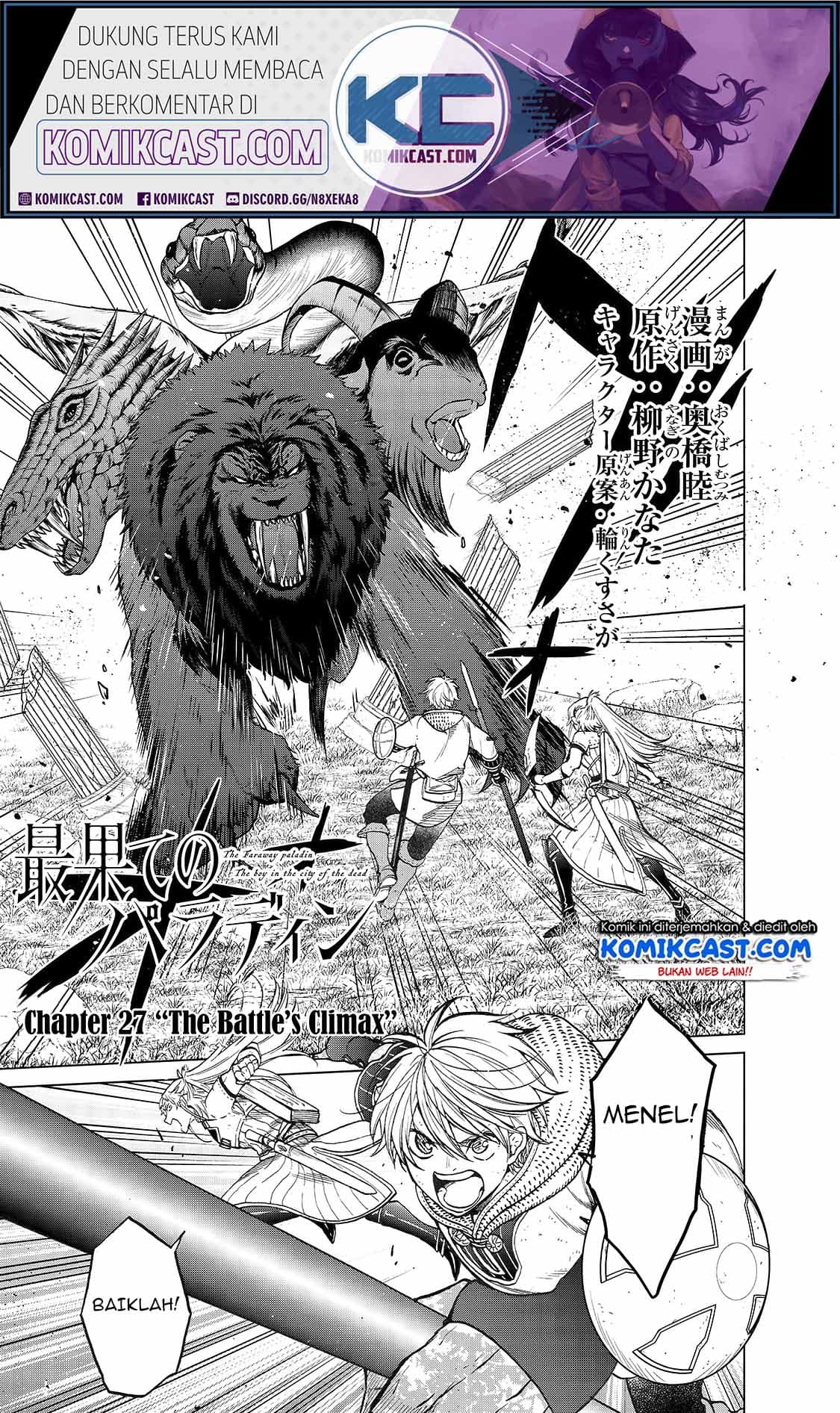 Halaman 2 dari Saihate no Paladin Chapter 27