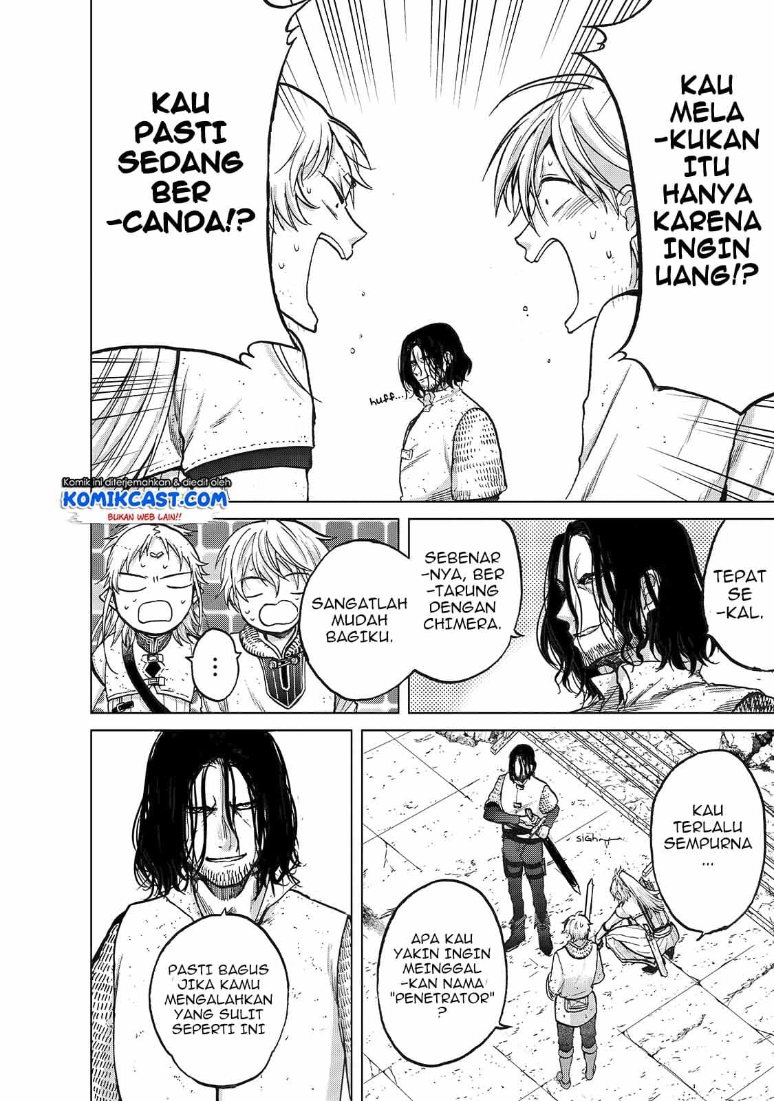 Halaman 32 dari Saihate no Paladin Chapter 27