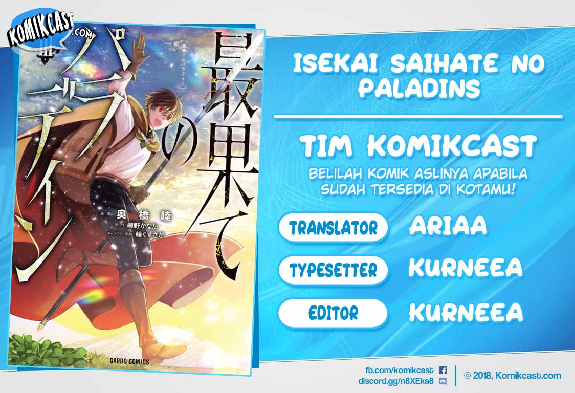 Halaman 1 dari Saihate no Paladin Chapter 28