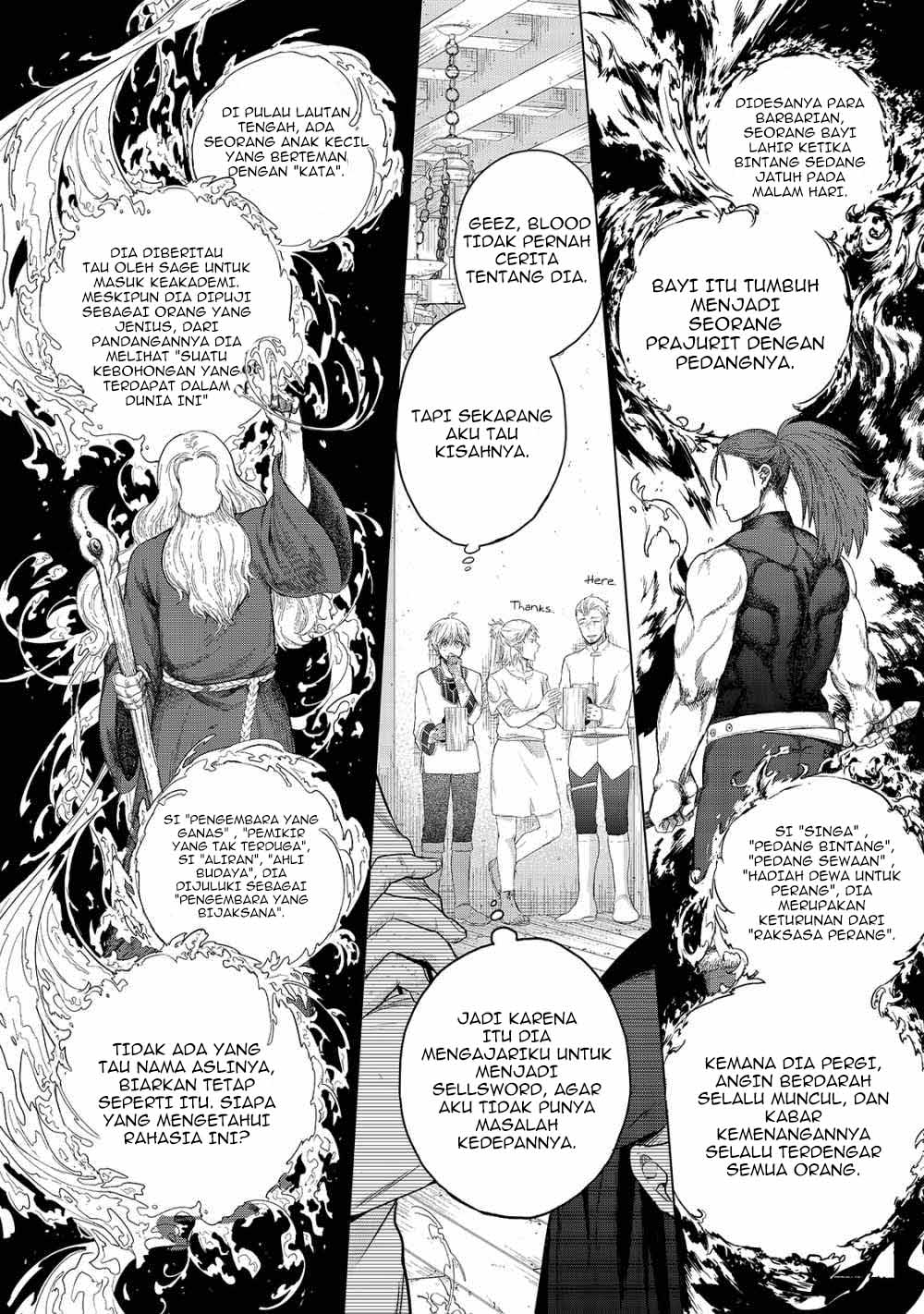 Halaman 30 dari Saihate no Paladin Chapter 28