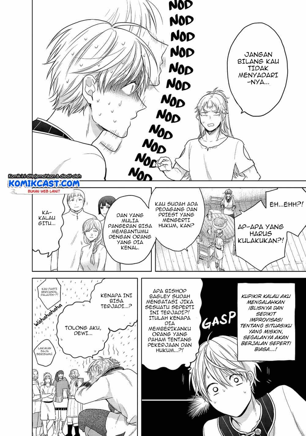 Halaman 54 dari Saihate no Paladin Chapter 28