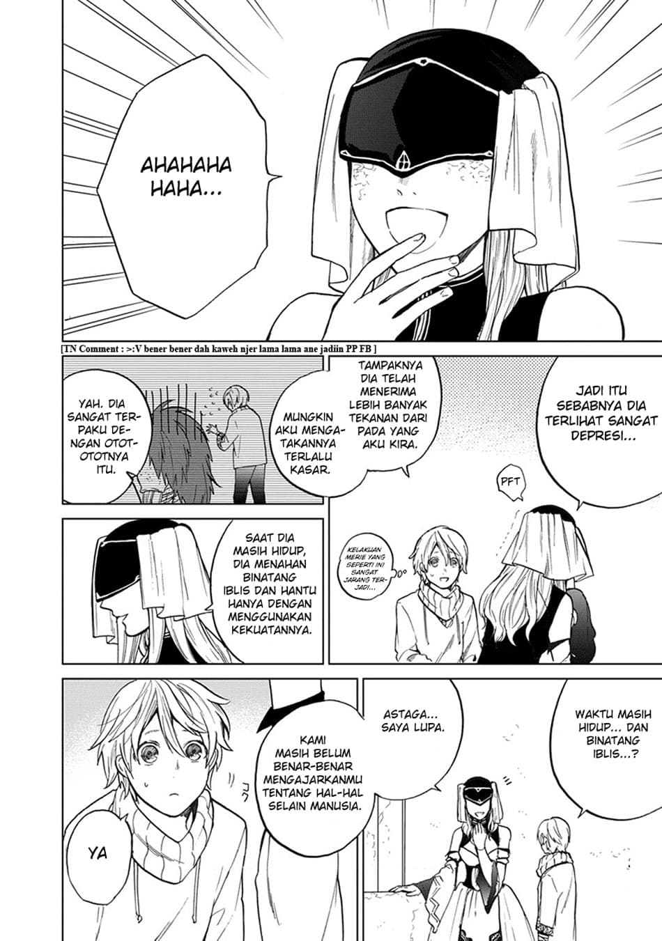 Halaman 14 dari Saihate no Paladin Chapter 3