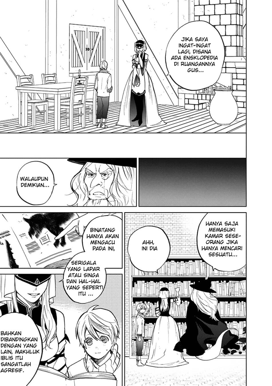 Halaman 15 dari Saihate no Paladin Chapter 3
