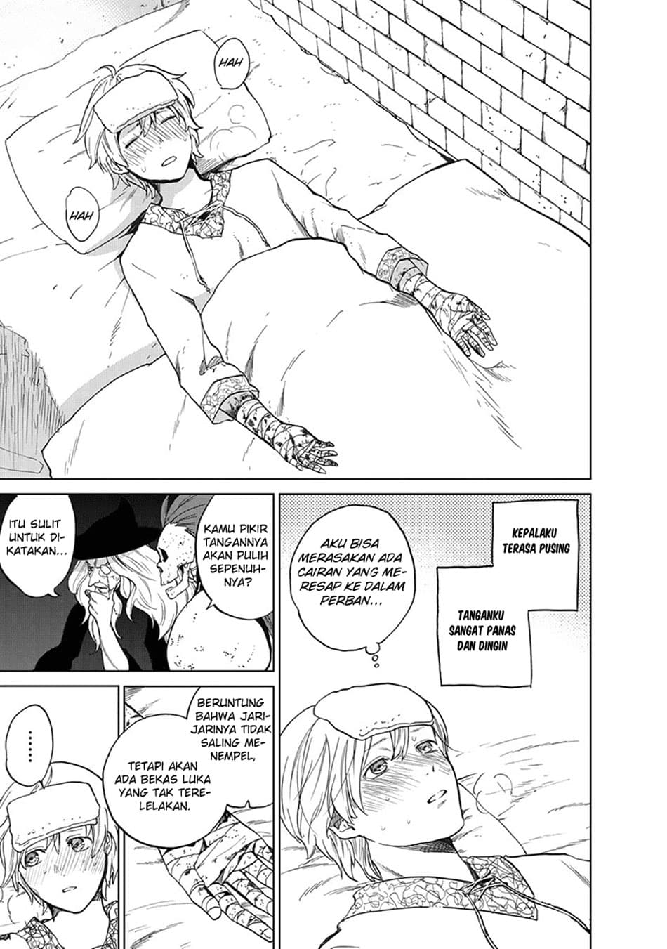 Halaman 32 dari Saihate no Paladin Chapter 3