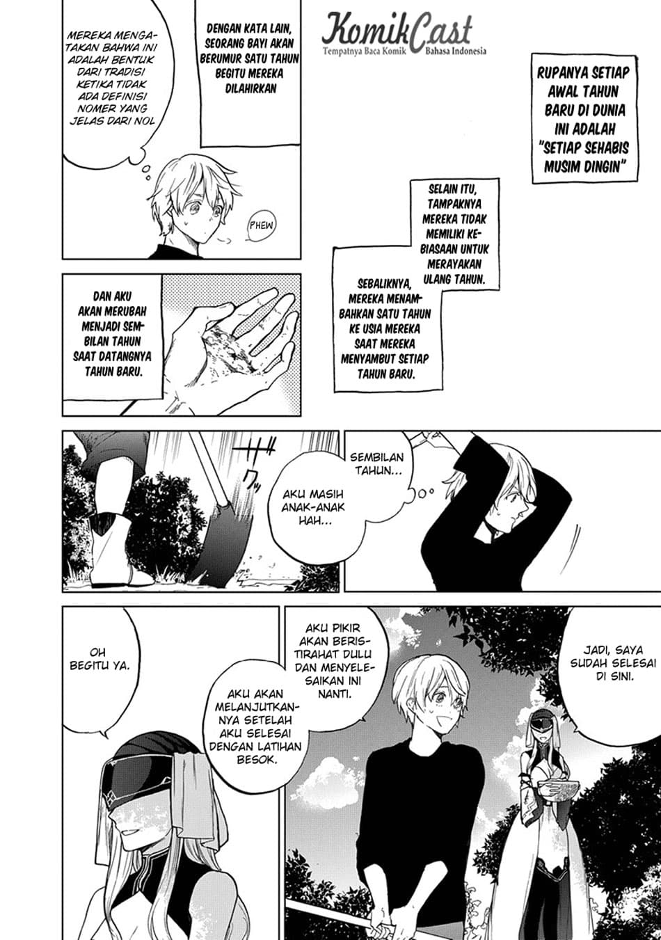 Halaman 6 dari Saihate no Paladin Chapter 3