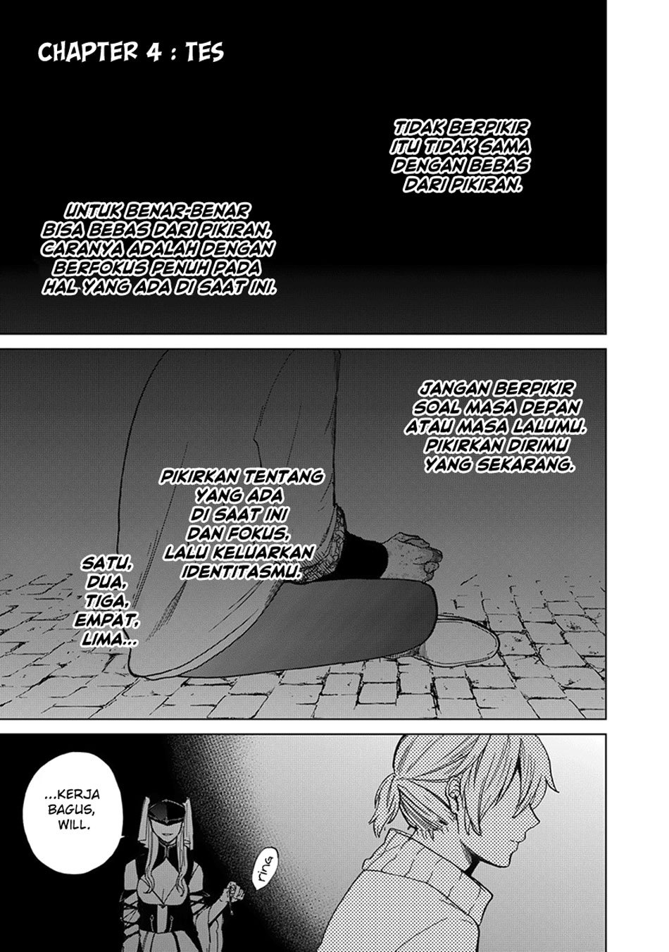 Halaman 3 dari Saihate no Paladin Chapter 4