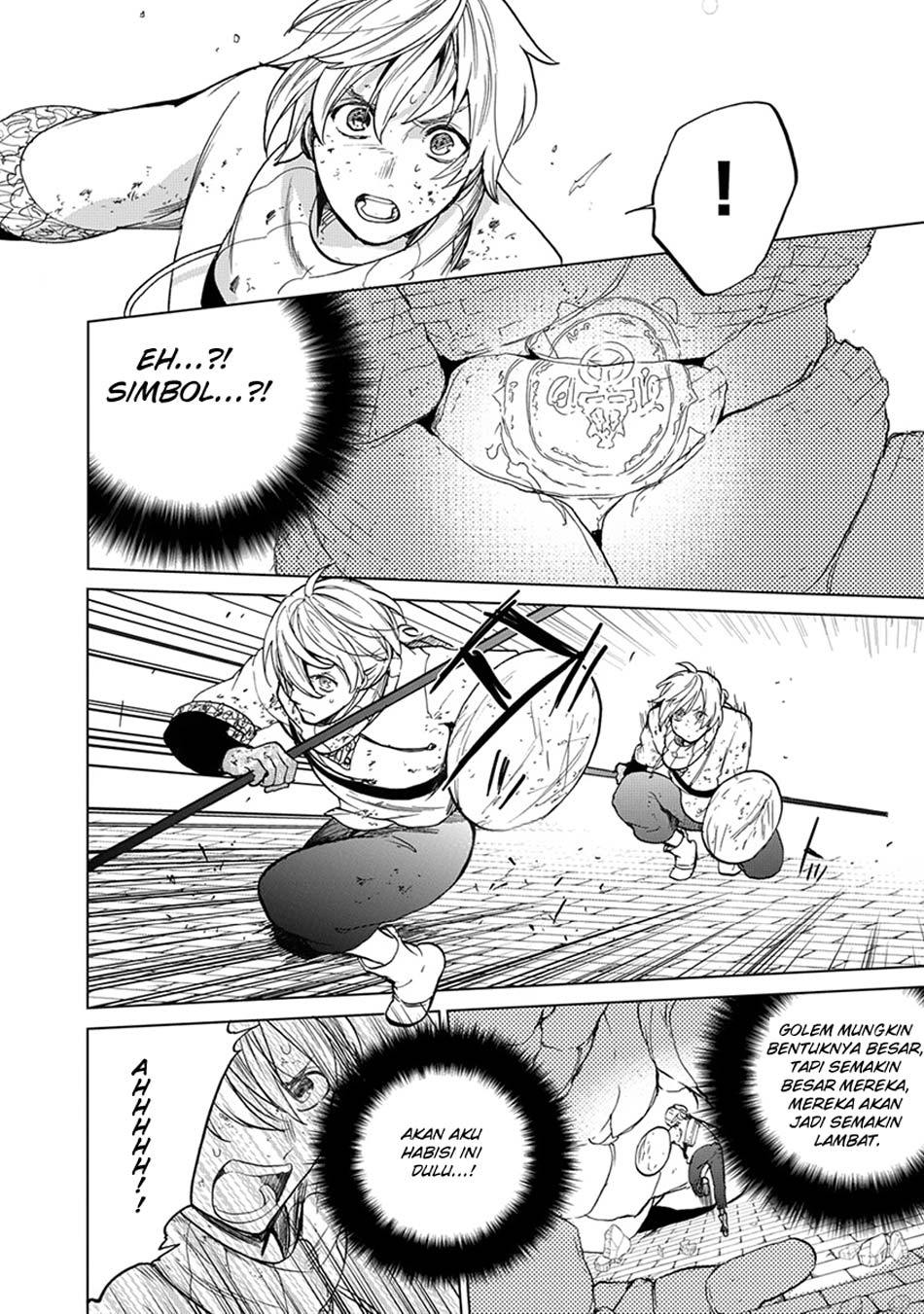 Halaman 34 dari Saihate no Paladin Chapter 4