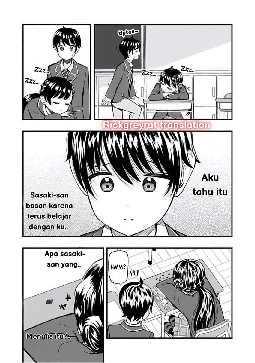 Halaman 13 dari Sasaki-san wa Chotto Sugoi. Chapter 11