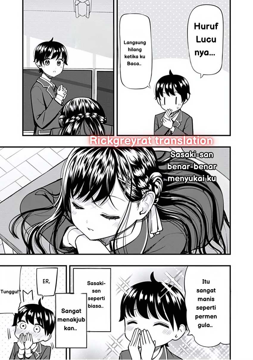 Halaman 17 dari Sasaki-san wa Chotto Sugoi. Chapter 11