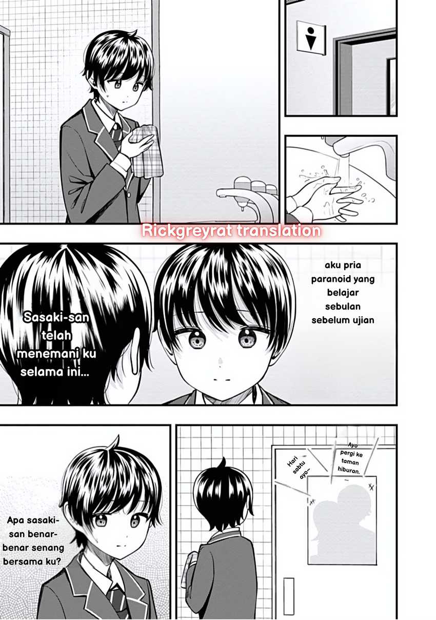 Halaman 9 dari Sasaki-san wa Chotto Sugoi. Chapter 11