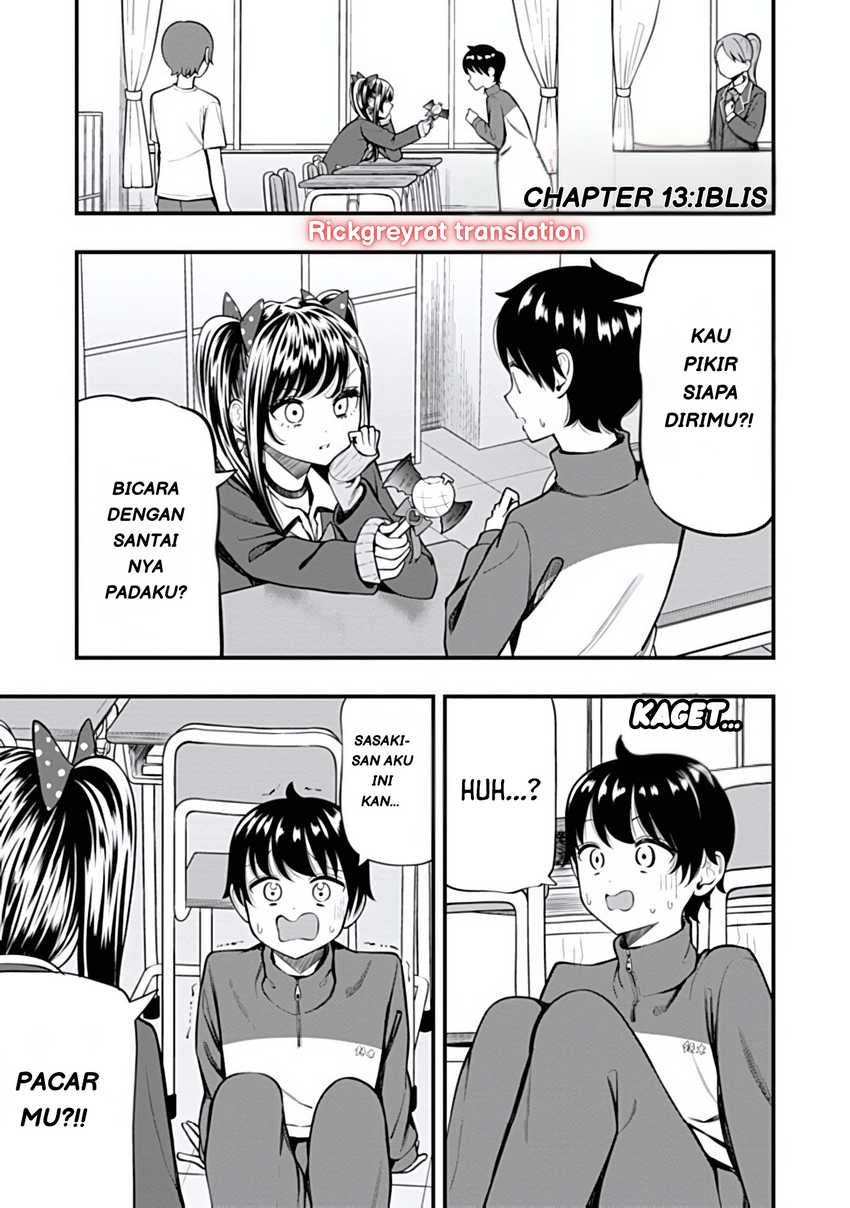 Halaman 1 dari Sasaki-san wa Chotto Sugoi. Chapter 13