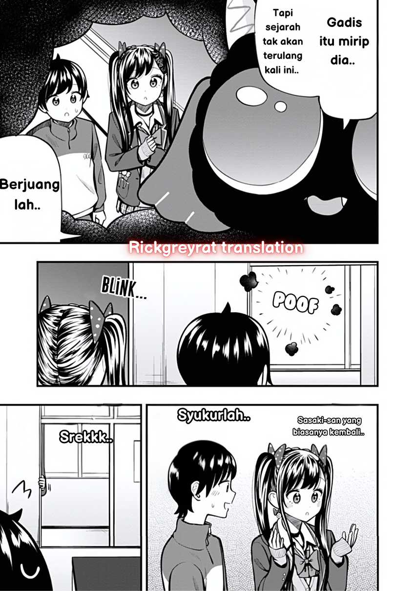 Halaman 27 dari Sasaki-san wa Chotto Sugoi. Chapter 13