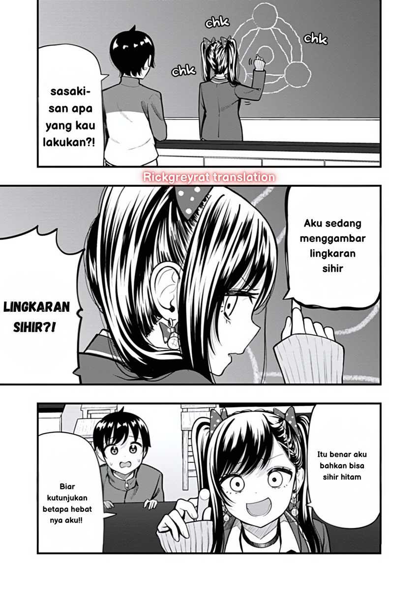 Halaman 7 dari Sasaki-san wa Chotto Sugoi. Chapter 13