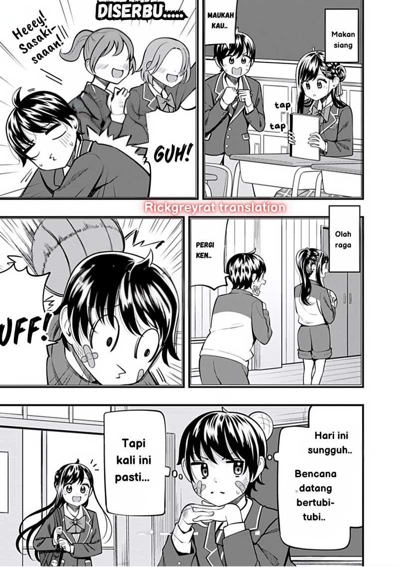 Halaman 3 dari Sasaki-san wa Chotto Sugoi. Chapter 15