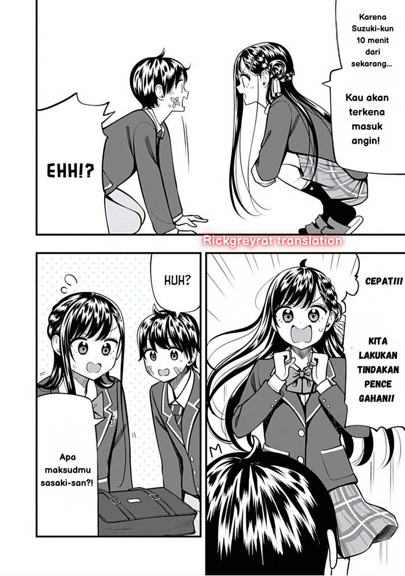 Halaman 8 dari Sasaki-san wa Chotto Sugoi. Chapter 15