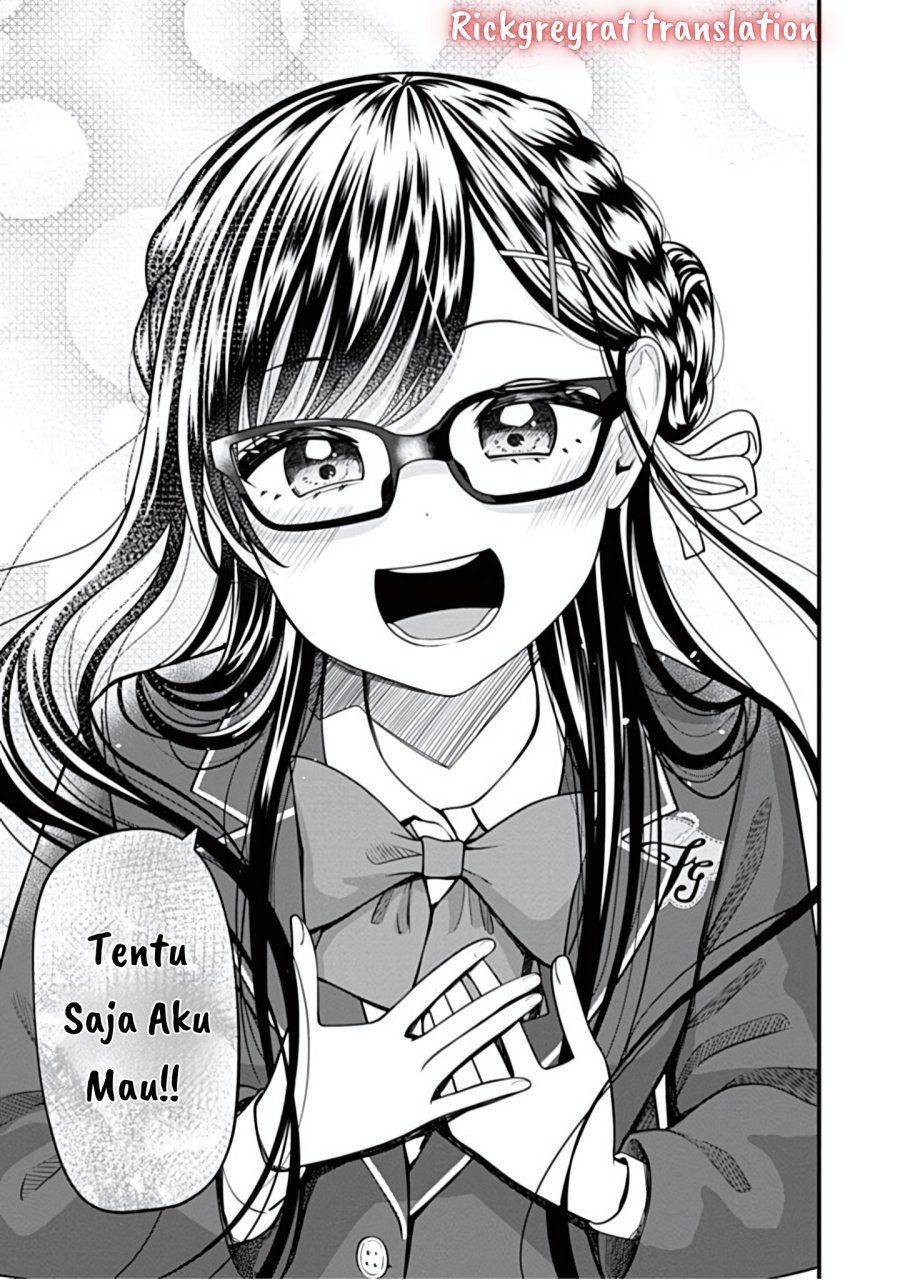 Halaman 19 dari Sasaki-san wa Chotto Sugoi. Chapter 18