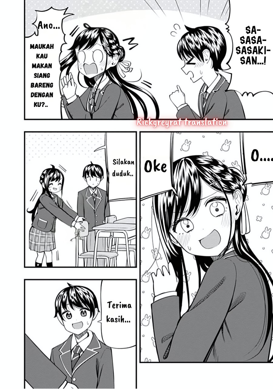 Halaman 6 dari Sasaki-san wa Chotto Sugoi. Chapter 18