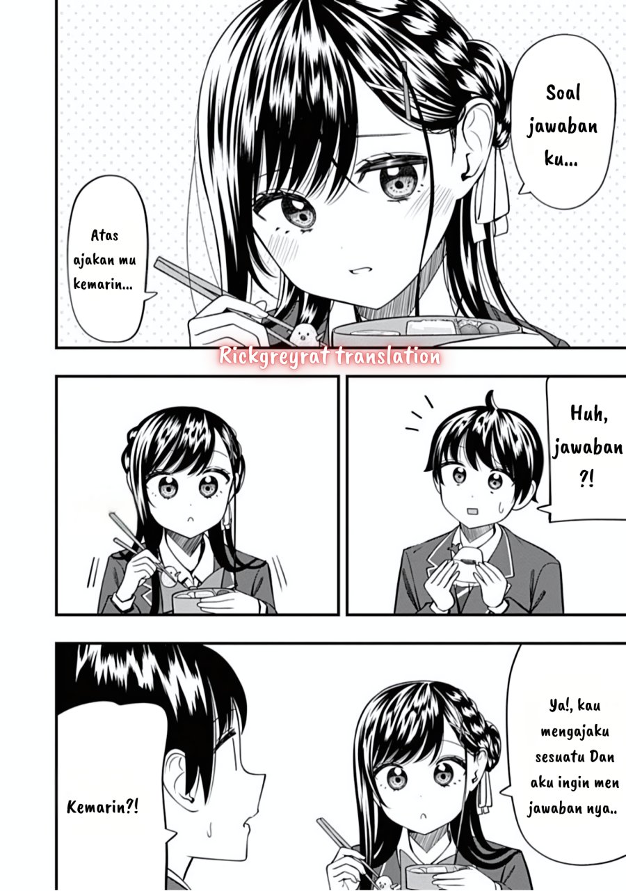 Halaman 8 dari Sasaki-san wa Chotto Sugoi. Chapter 18