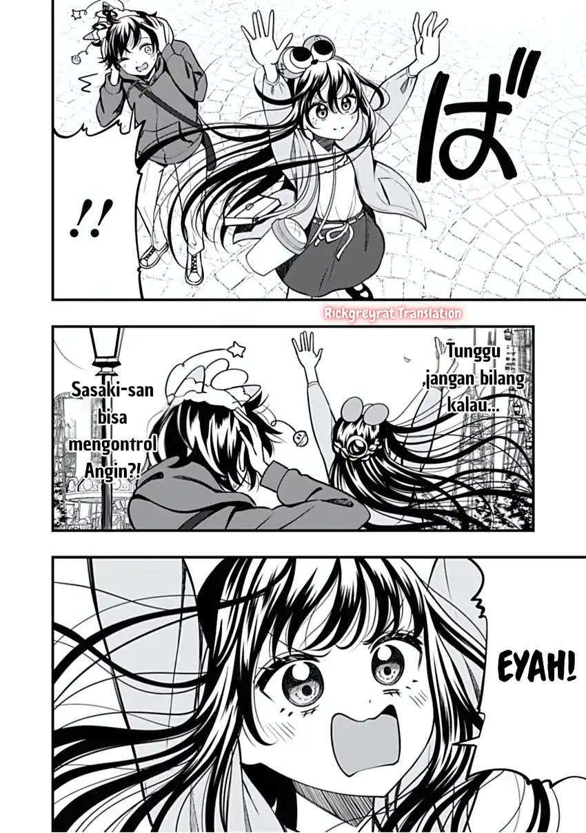 Halaman 13 dari Sasaki-san wa Chotto Sugoi. Chapter 19