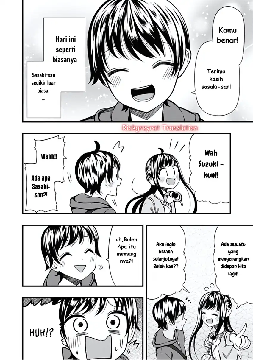 Halaman 21 dari Sasaki-san wa Chotto Sugoi. Chapter 19