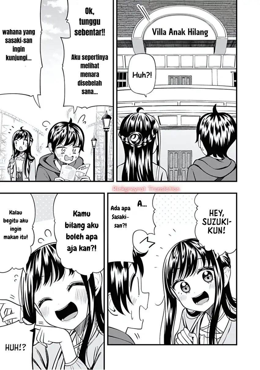 Halaman 6 dari Sasaki-san wa Chotto Sugoi. Chapter 19