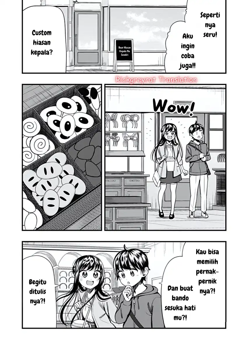 Halaman 9 dari Sasaki-san wa Chotto Sugoi. Chapter 19