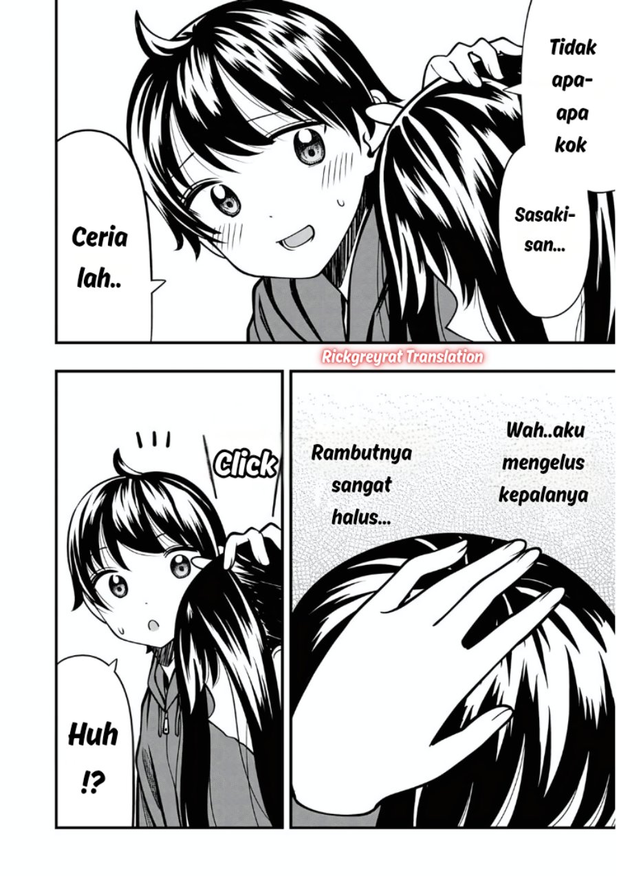 Halaman 15 dari Sasaki-san wa Chotto Sugoi. Chapter 20
