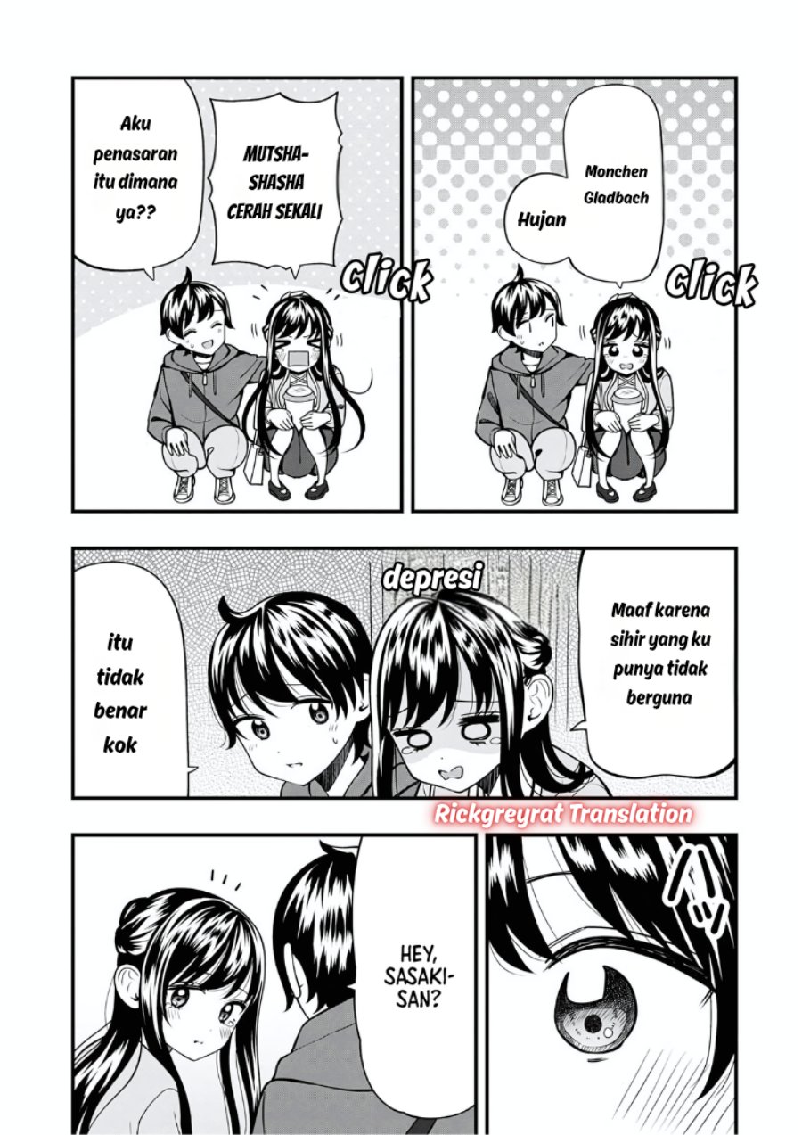 Halaman 17 dari Sasaki-san wa Chotto Sugoi. Chapter 20