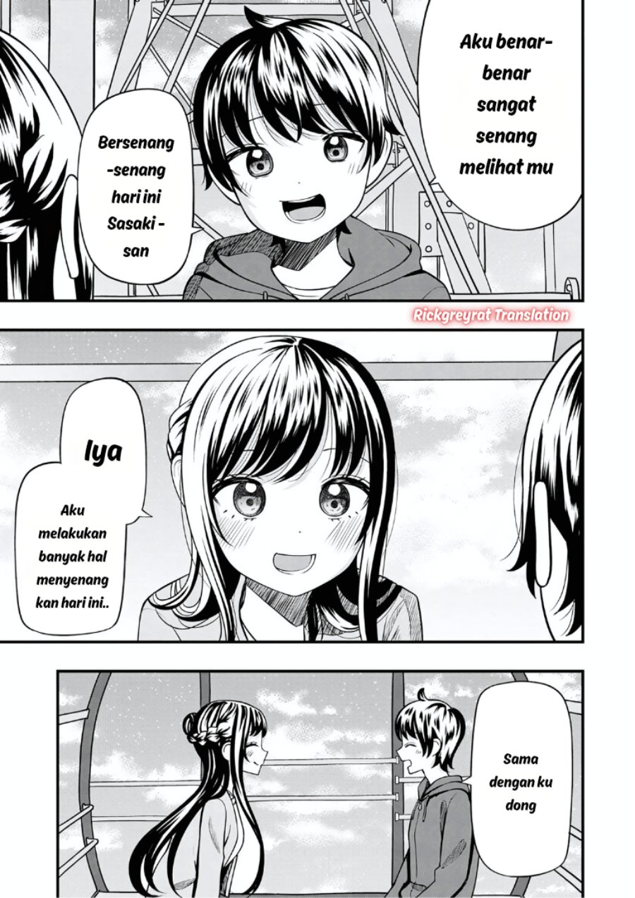 Halaman 22 dari Sasaki-san wa Chotto Sugoi. Chapter 20
