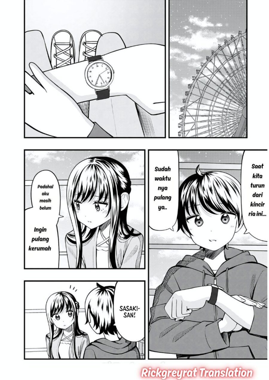 Halaman 23 dari Sasaki-san wa Chotto Sugoi. Chapter 20