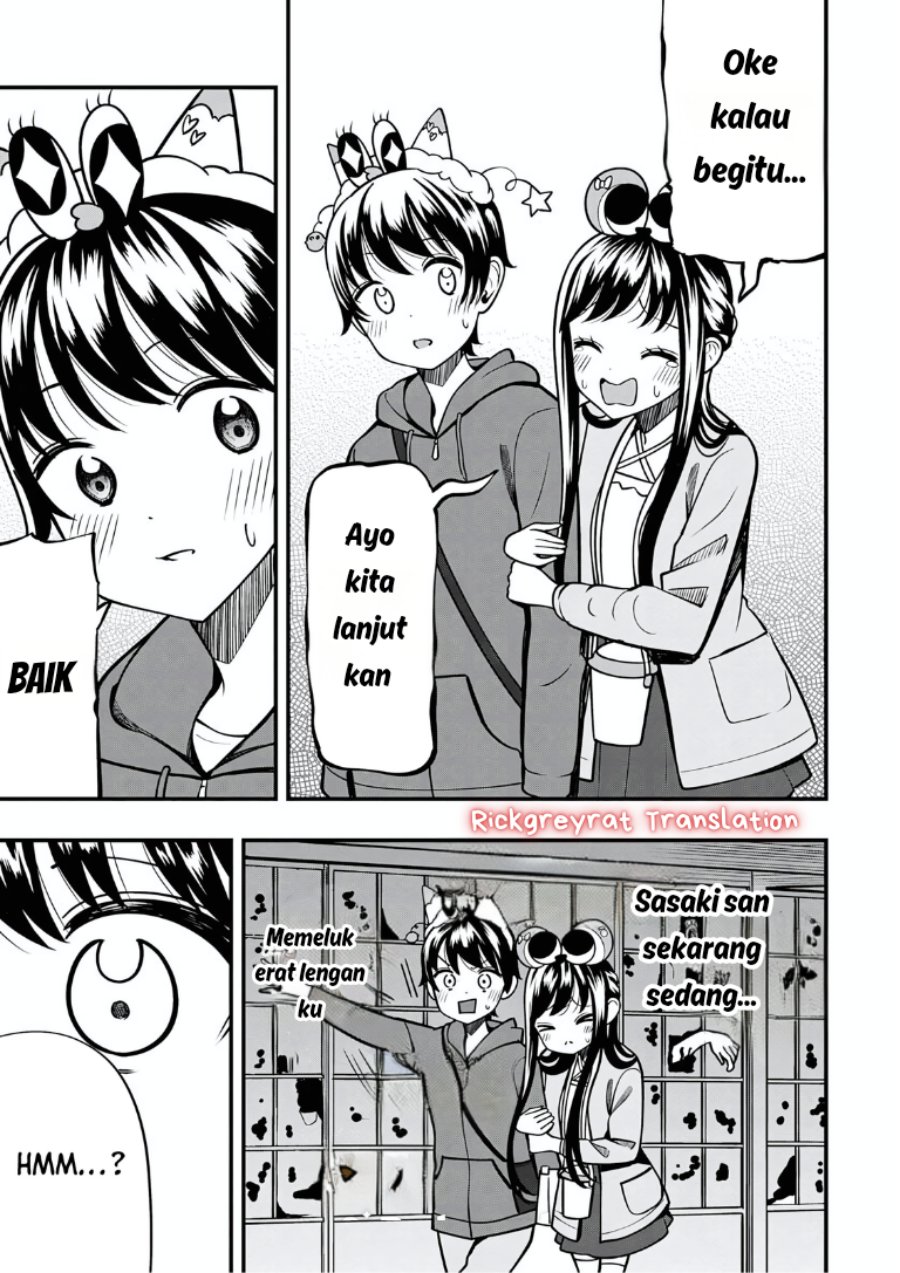 Halaman 8 dari Sasaki-san wa Chotto Sugoi. Chapter 20