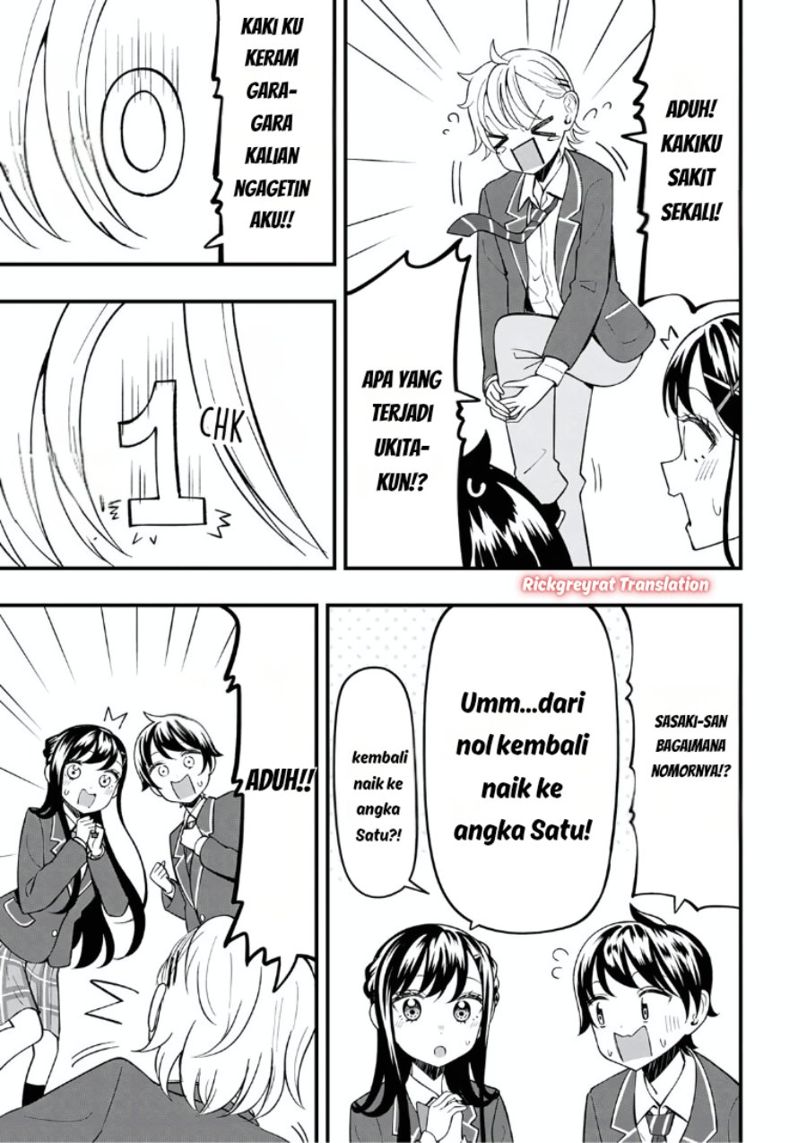 Halaman 16 dari Sasaki-san wa Chotto Sugoi. Chapter 21