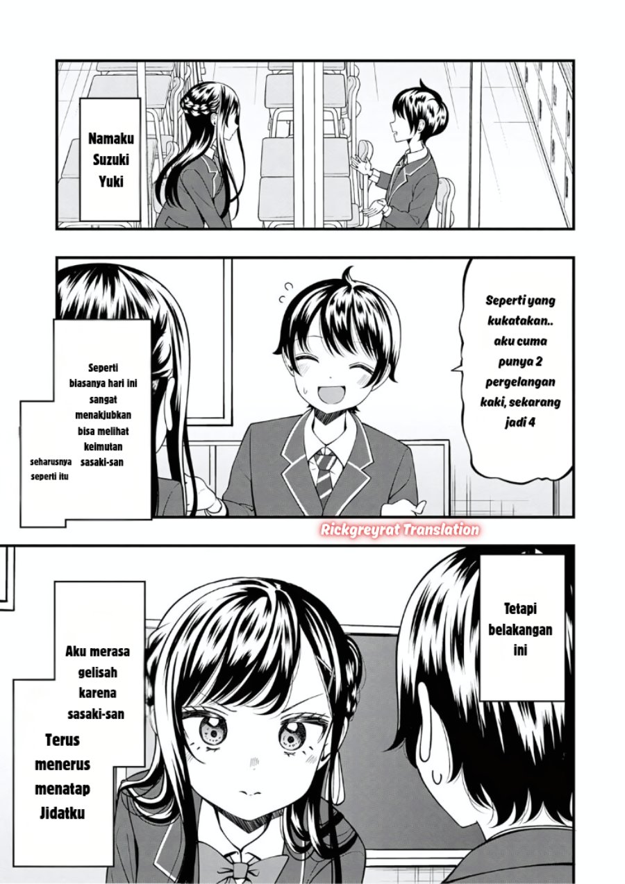 Halaman 2 dari Sasaki-san wa Chotto Sugoi. Chapter 21