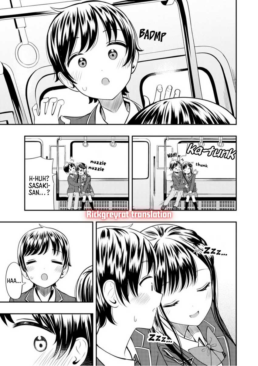 Halaman 9 dari Sasaki-san wa Chotto Sugoi. Chapter 3