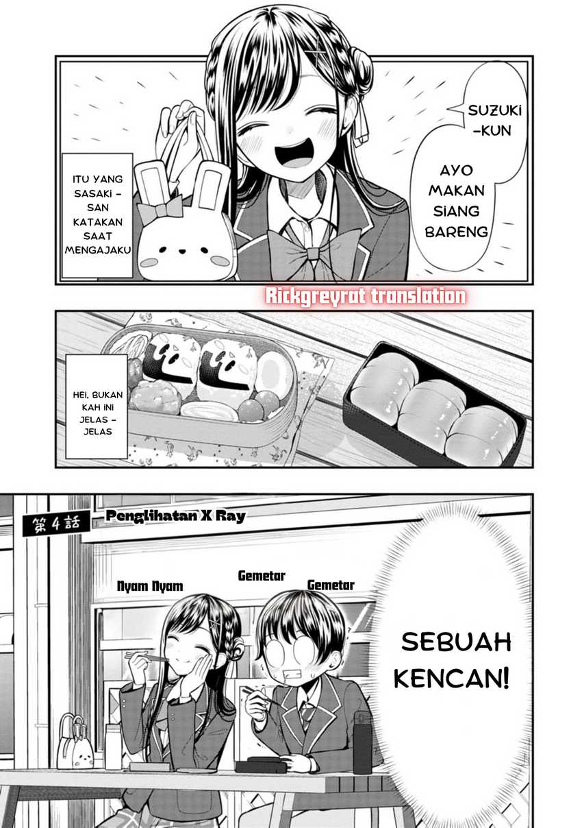 Halaman 1 dari Sasaki-san wa Chotto Sugoi. Chapter 4