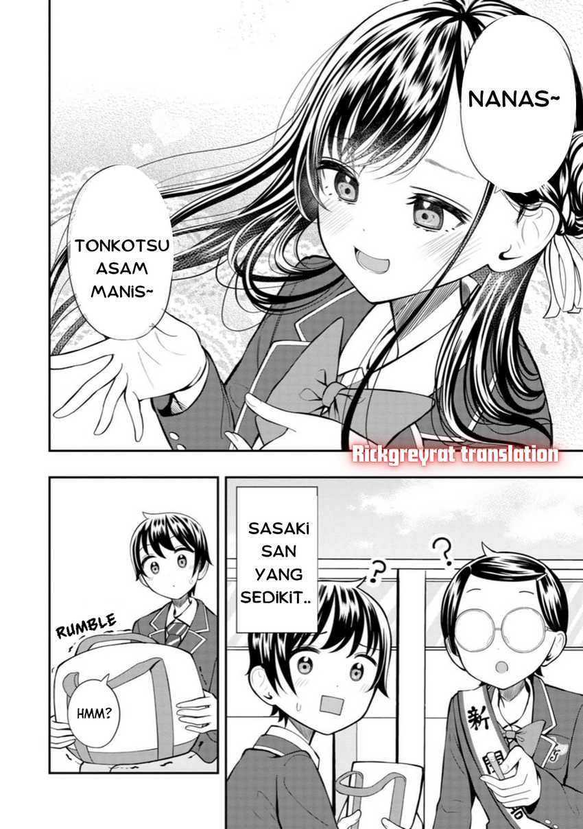 Halaman 12 dari Sasaki-san wa Chotto Sugoi. Chapter 4