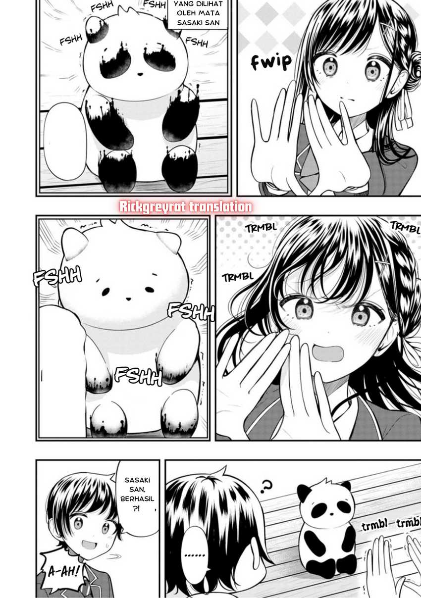 Halaman 6 dari Sasaki-san wa Chotto Sugoi. Chapter 4