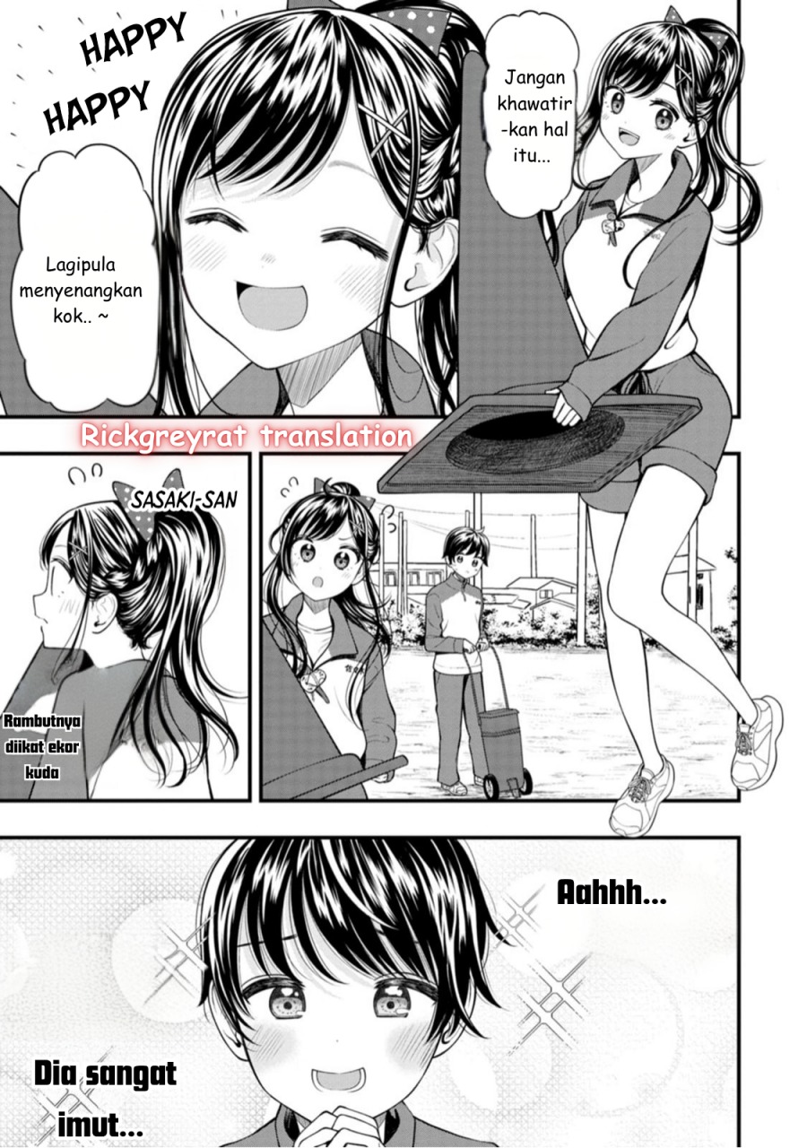 Halaman 3 dari Sasaki-san wa Chotto Sugoi. Chapter 7