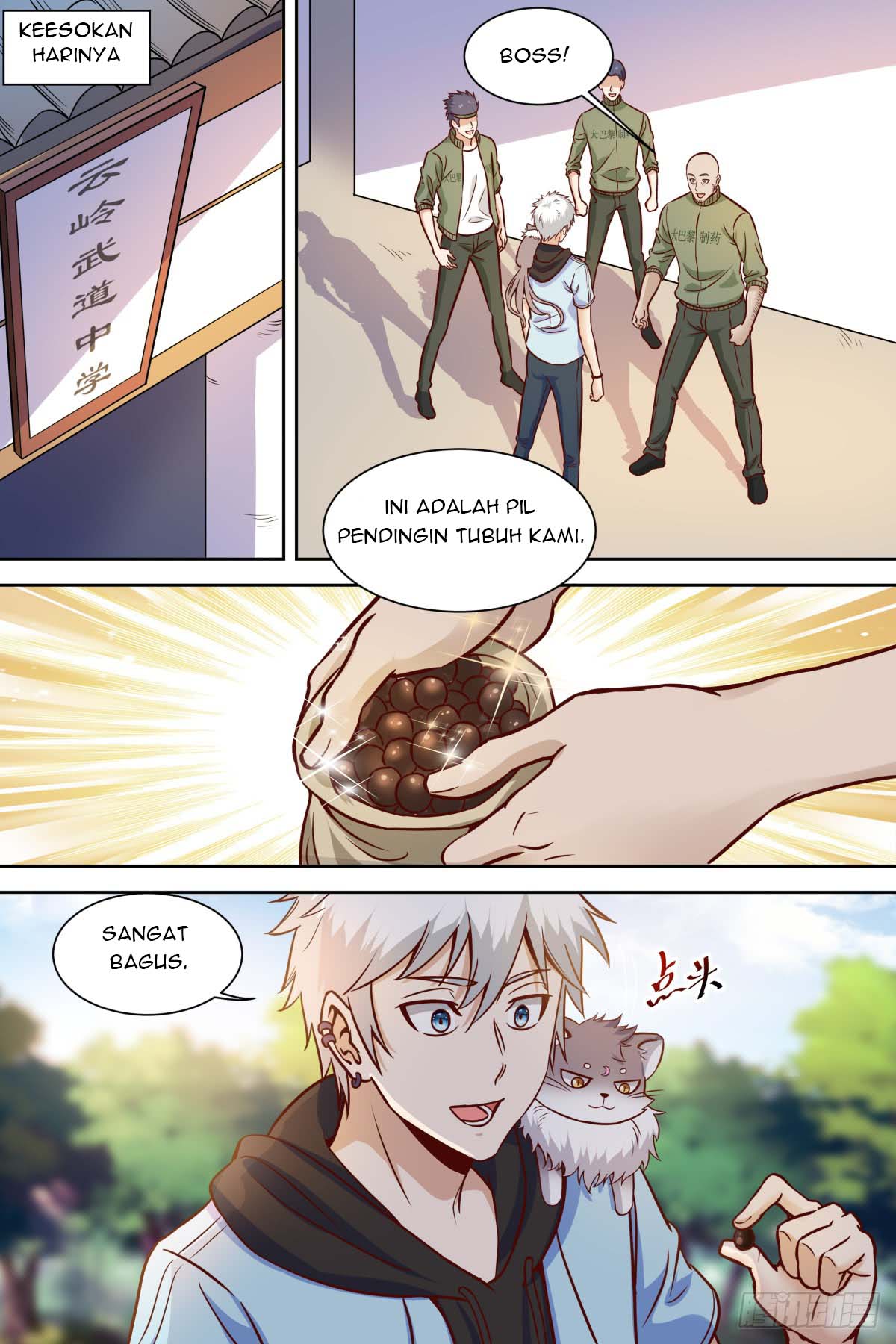 Halaman 3 dari Campus Martial God Chapter 33