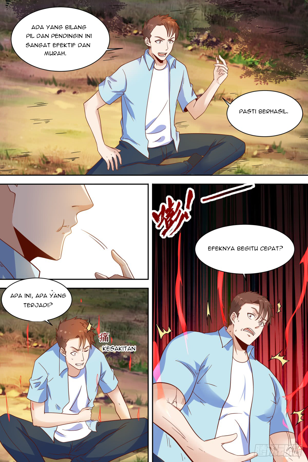 Halaman 8 dari Campus Martial God Chapter 35