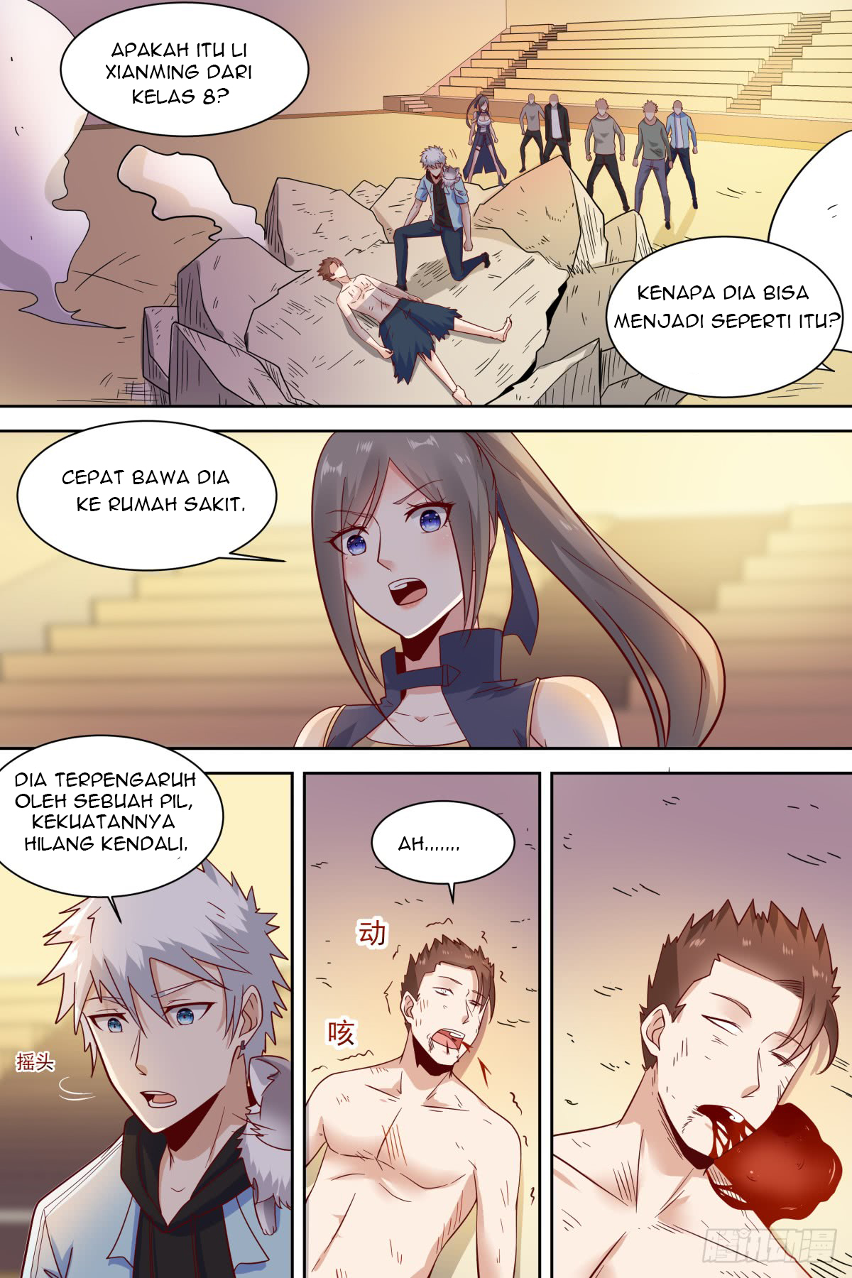 Halaman 10 dari Campus Martial God Chapter 36