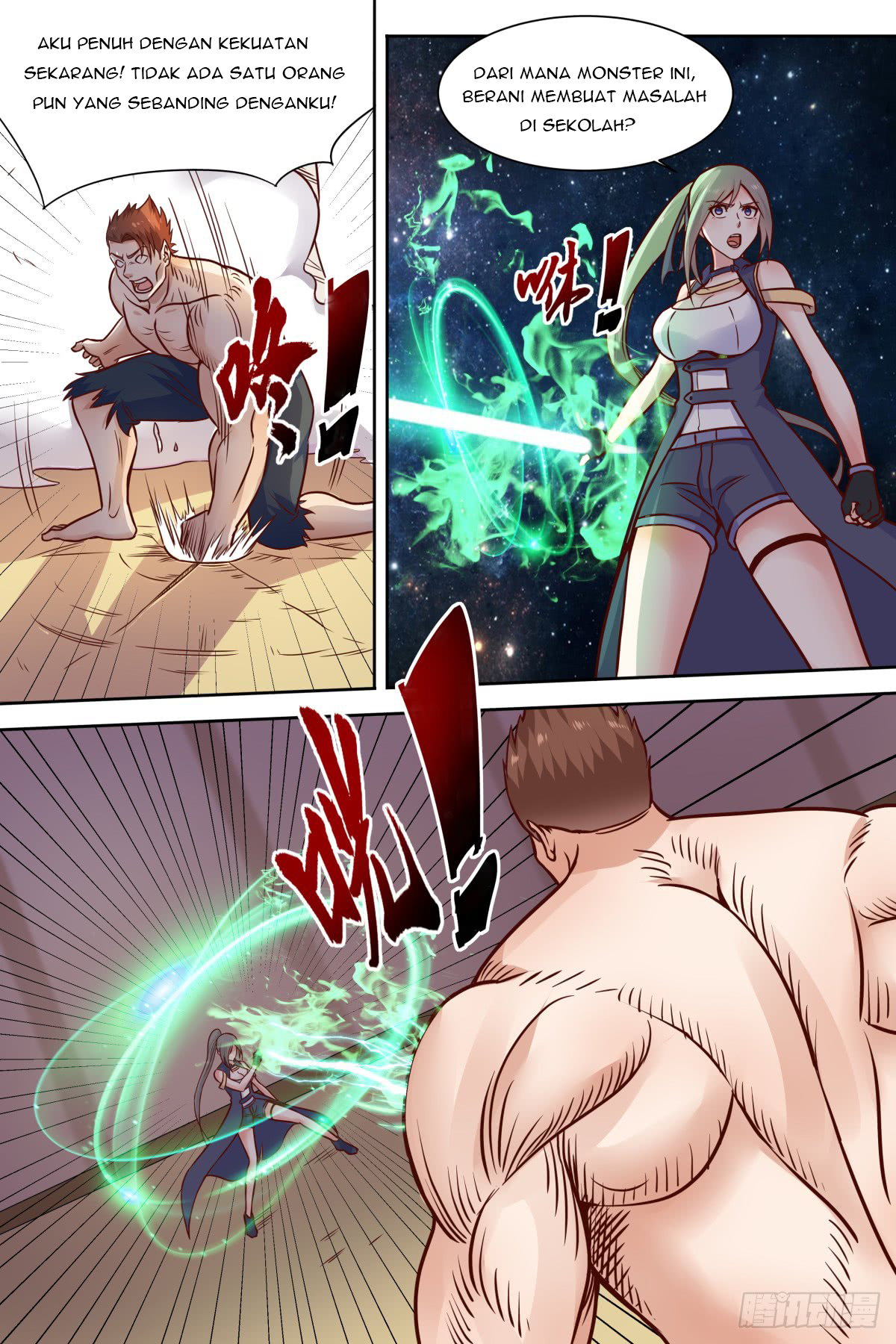 Halaman 4 dari Campus Martial God Chapter 36