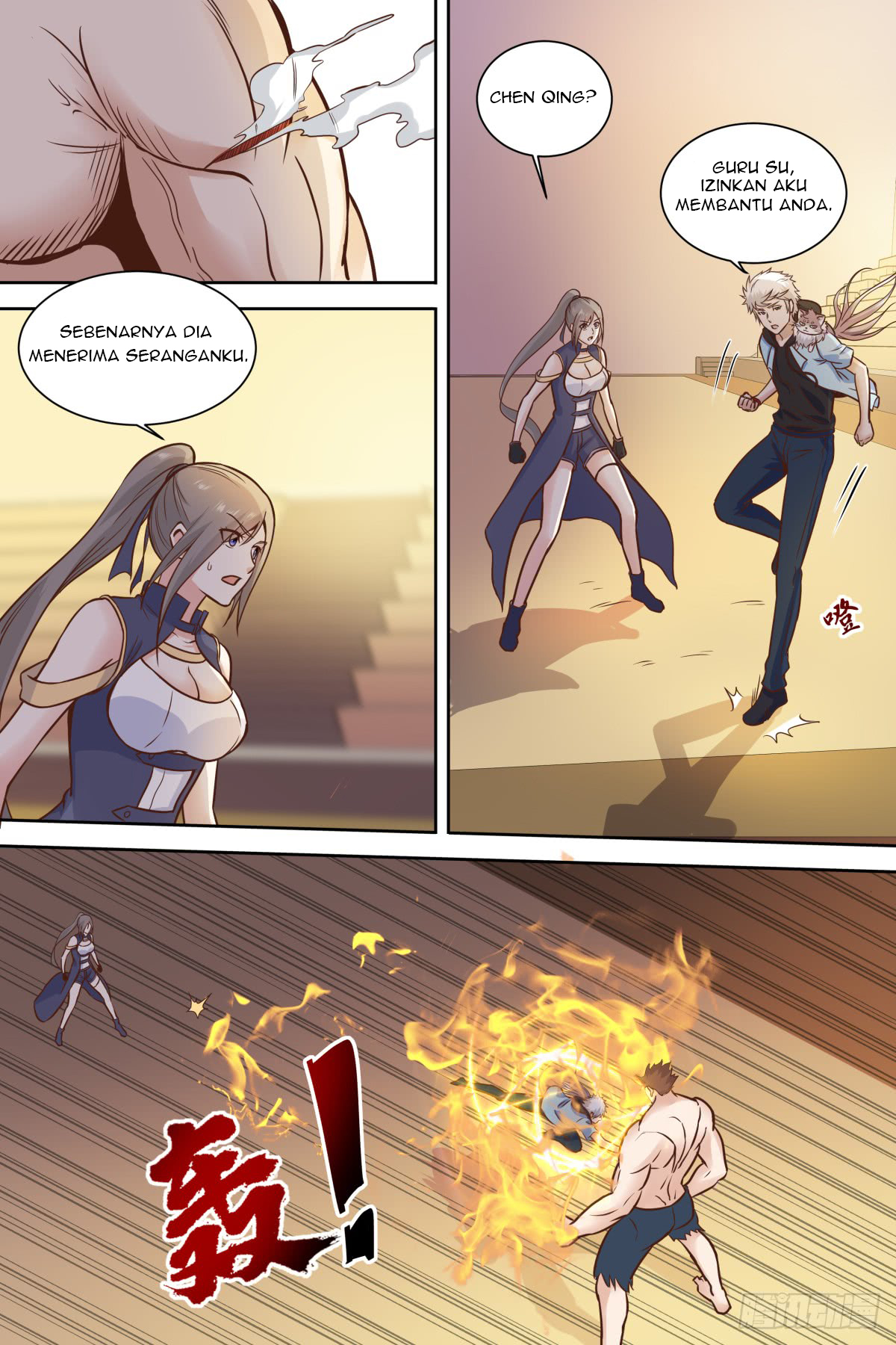 Halaman 5 dari Campus Martial God Chapter 36