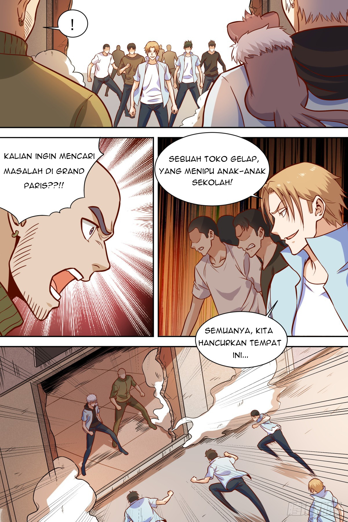 Halaman 5 dari Campus Martial God Chapter 38